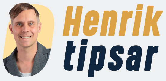 Henrik tipsar