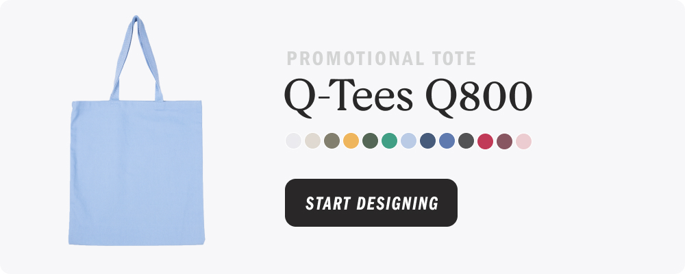 Promotional Tote Q-Tees Q800 - Start Designing