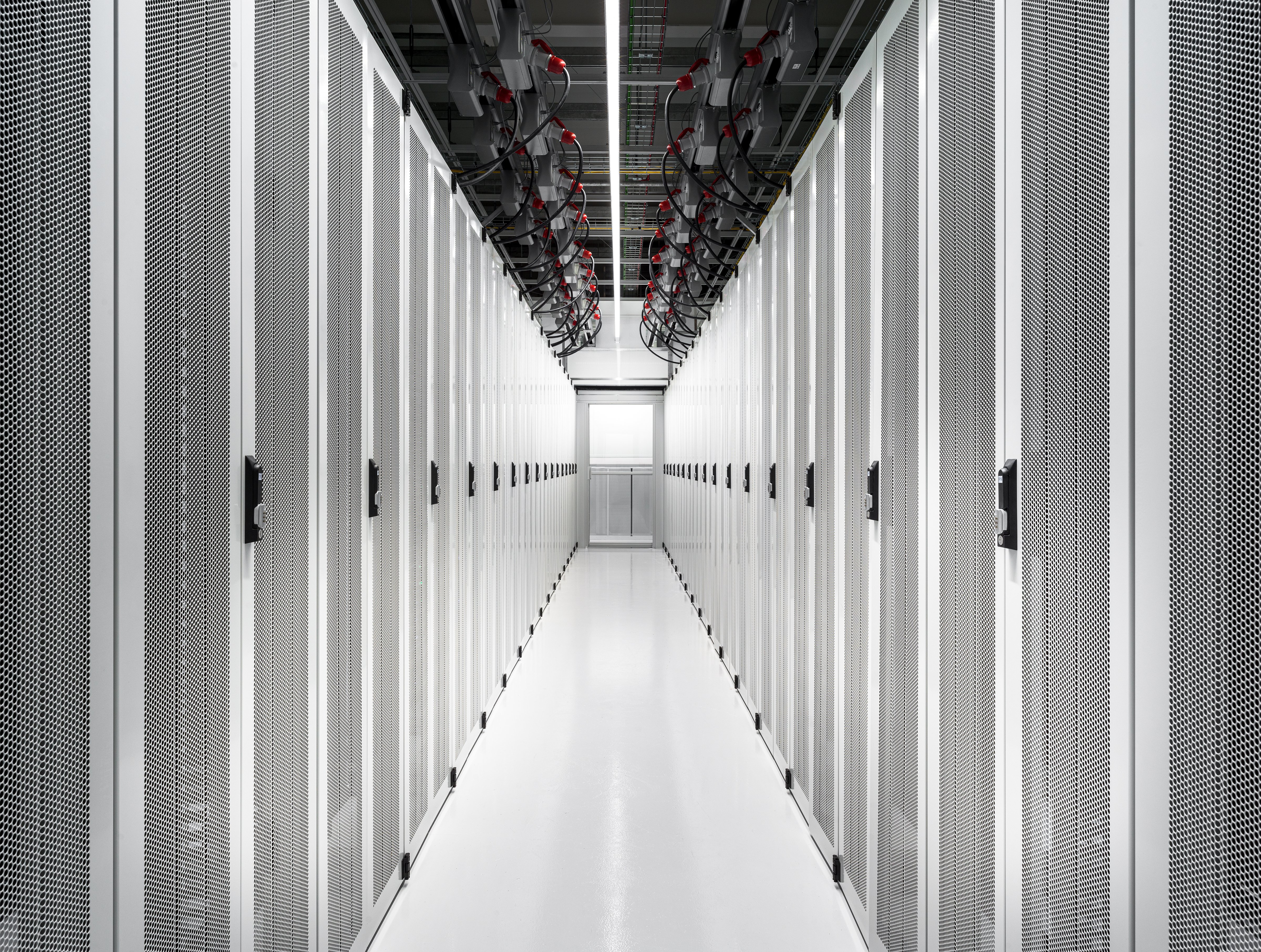 A data center in Iceland