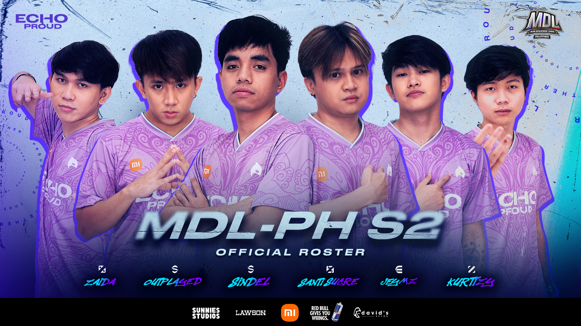 ECHO Proud have confirmed their roster for MDL PH Season 2. 