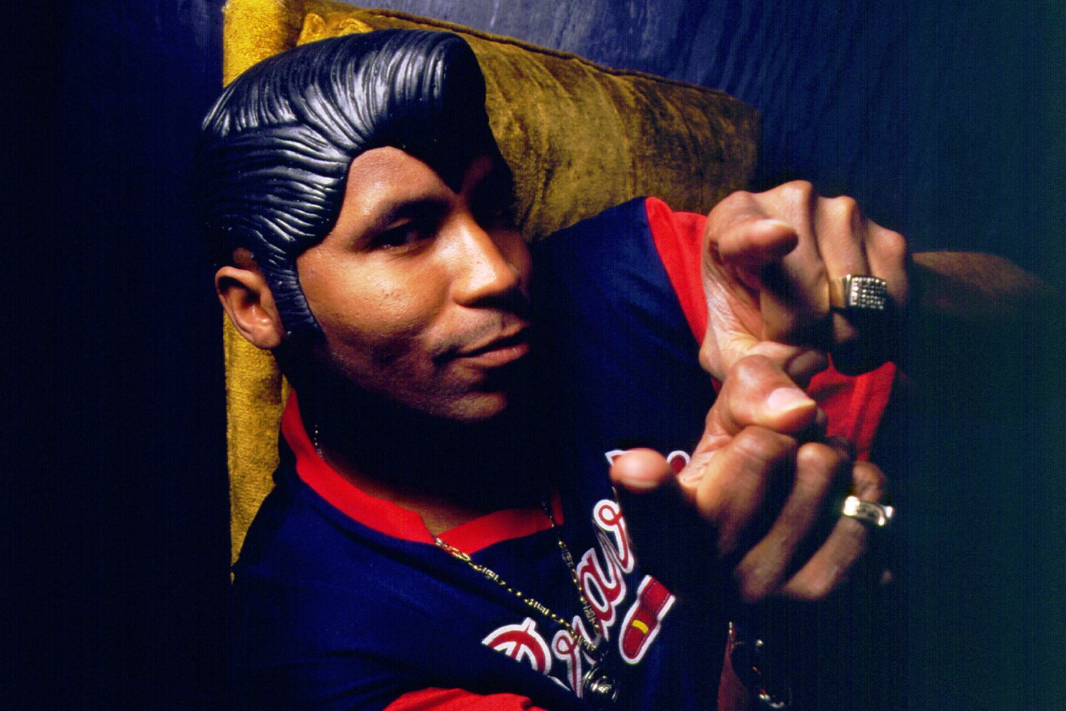 Portrait of rapper Kool Keith, Chicago, Illinois, September 8, 1999. 