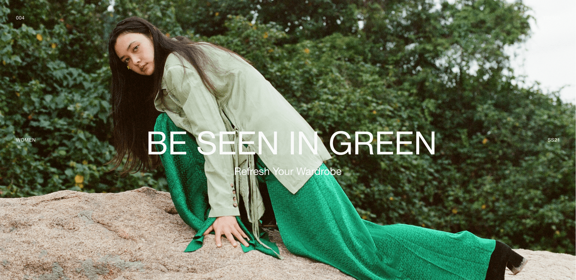 The I.T’s theme is refreshing your wardrobe and wearing green all over.
