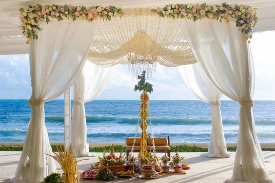 wedding Mandap at Beach