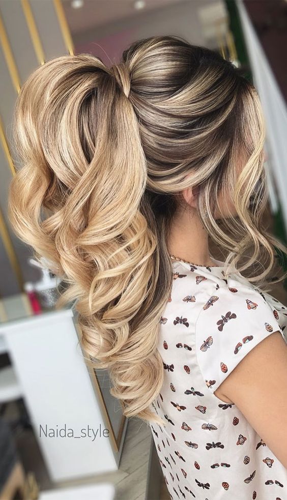 Barbie ponytail hairs