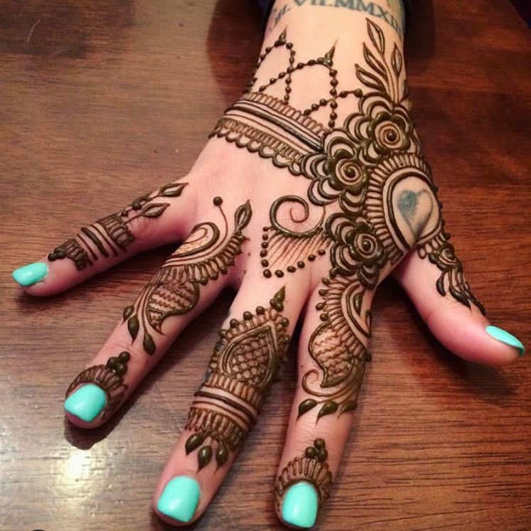 Arabic mehndi