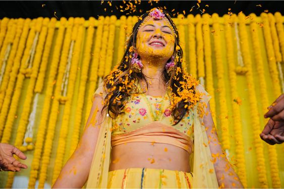 Beautiful Haldi Ceremony