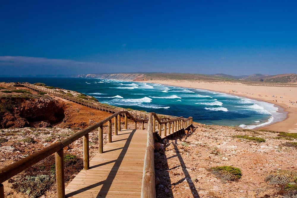 Bordeira beach.