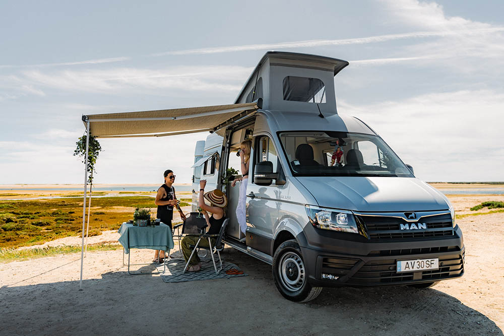 Conversão VW Crafter por Siesta Campers