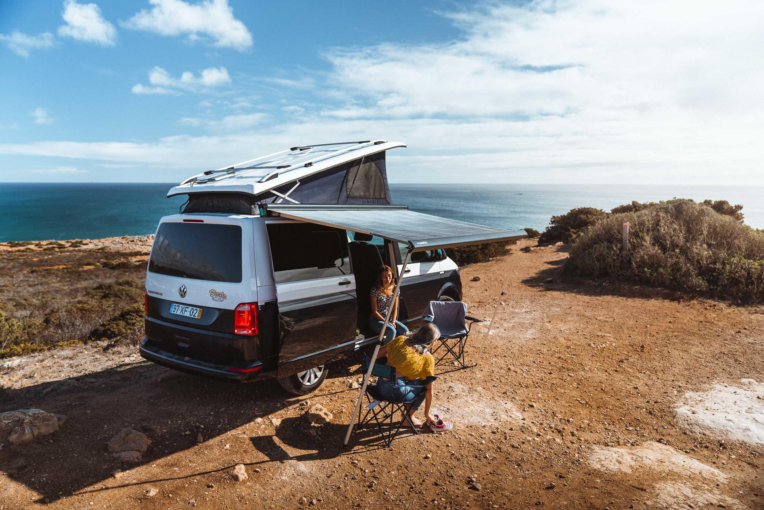 El mejor lugar de acampada salvaje con autocaravana en Portugal.