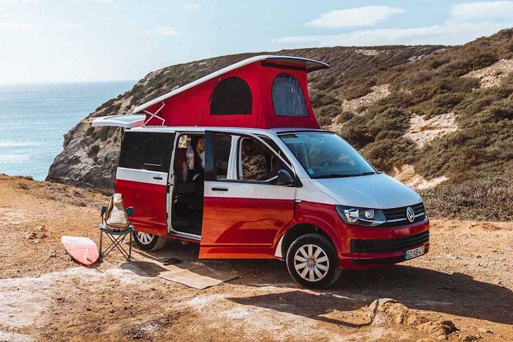 Siesta Beach modern VW camper van.