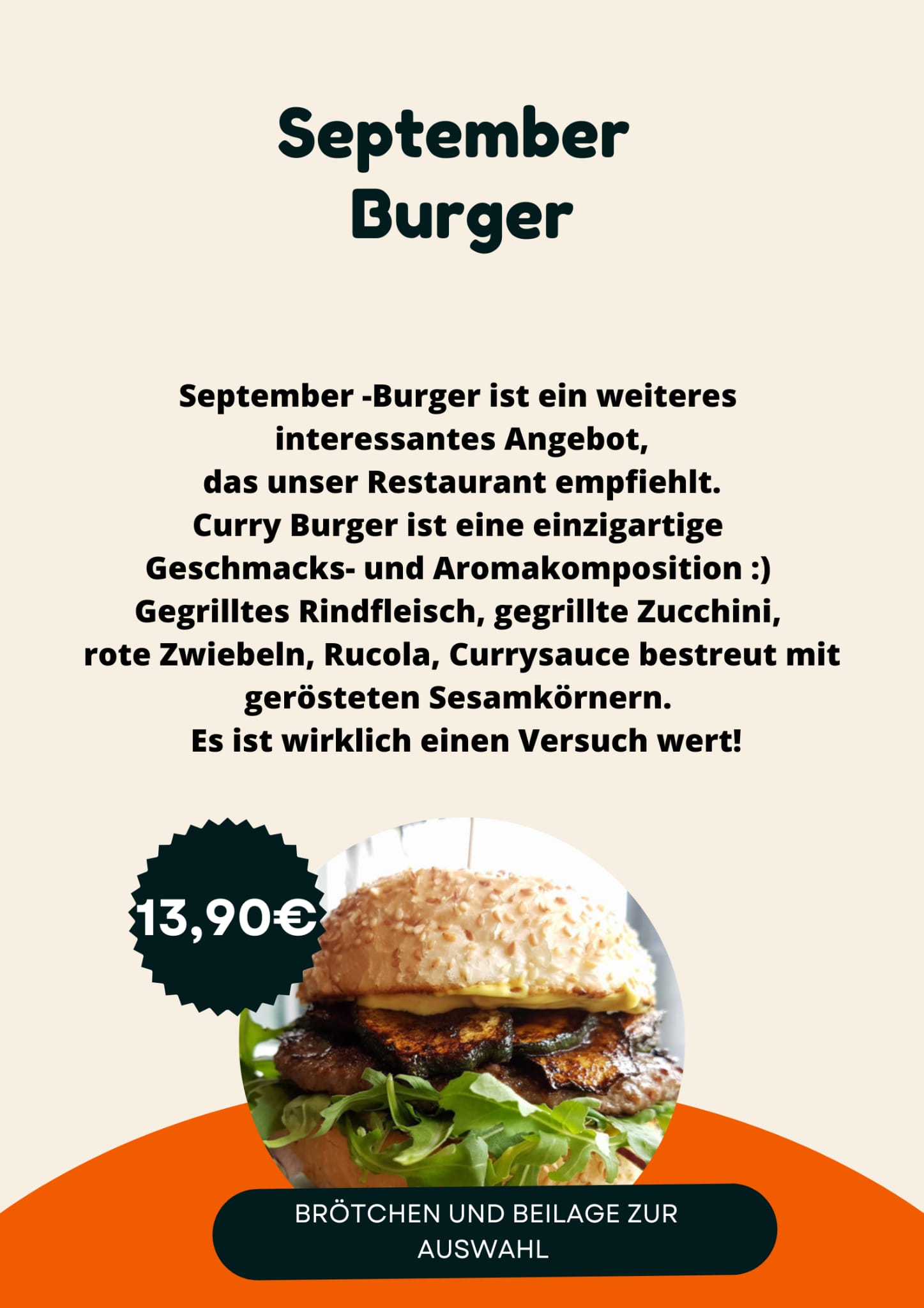 September burger