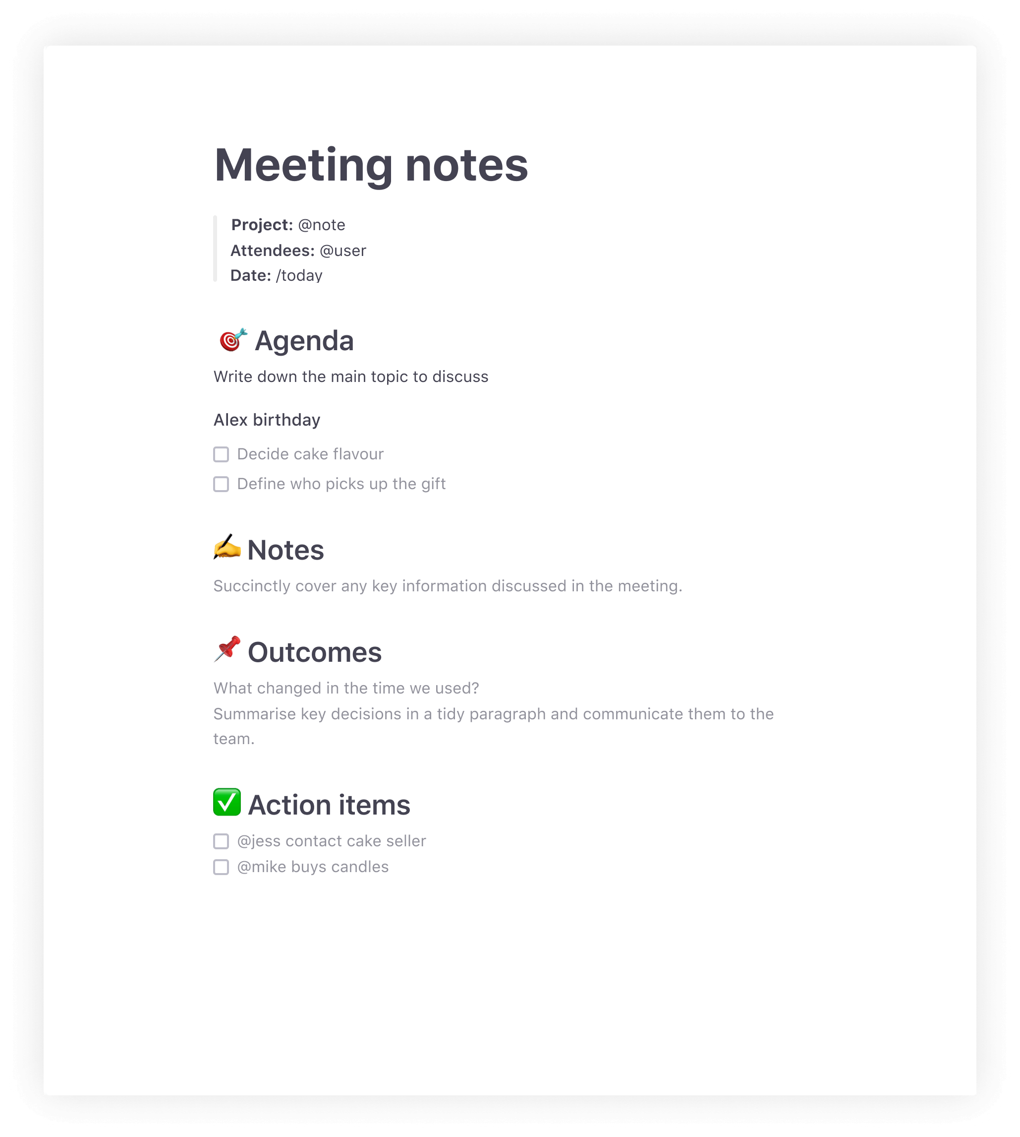 How To Write Simple Meeting Minutes