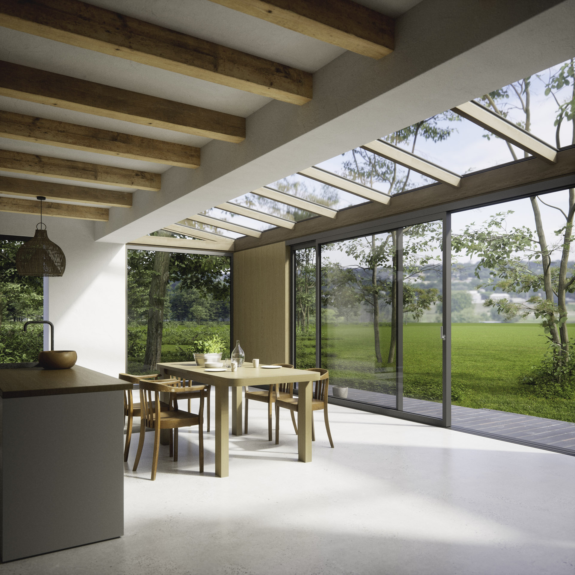 Highline S Aluminium Sliding Doors Yorkshire