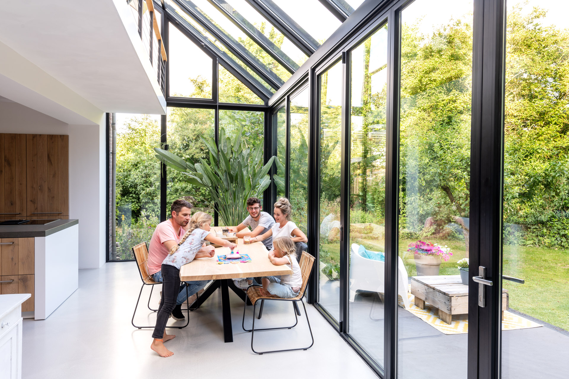 glass kitchen extension advice - flood your living space with light