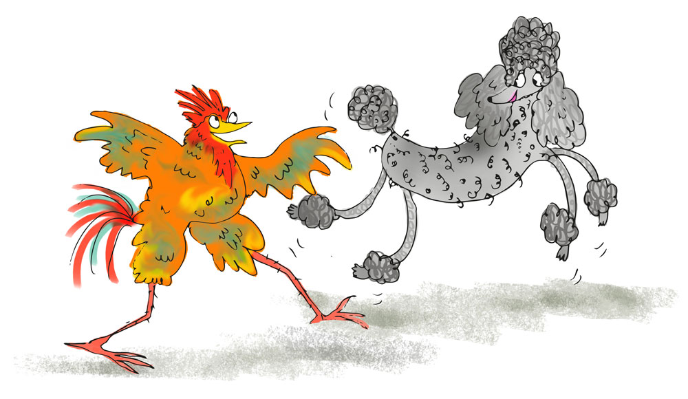 The Dog, The Rooster & The Fox | 5-10 Min Bedtime Stories