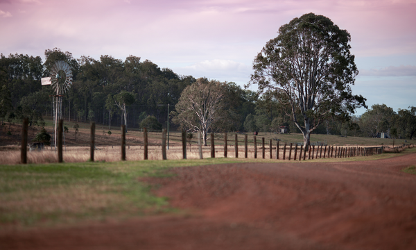 australian rural station farm