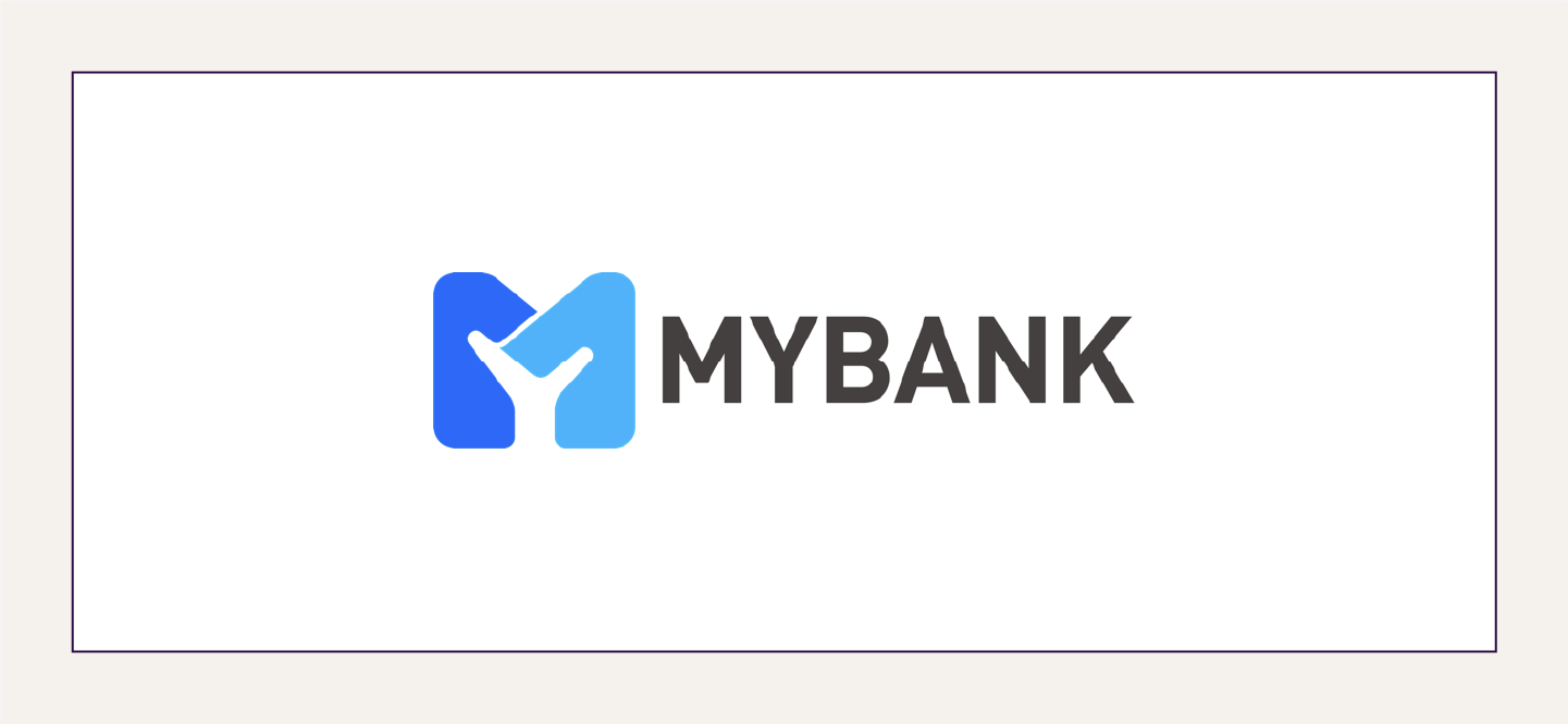 MyBank logo on a white background.