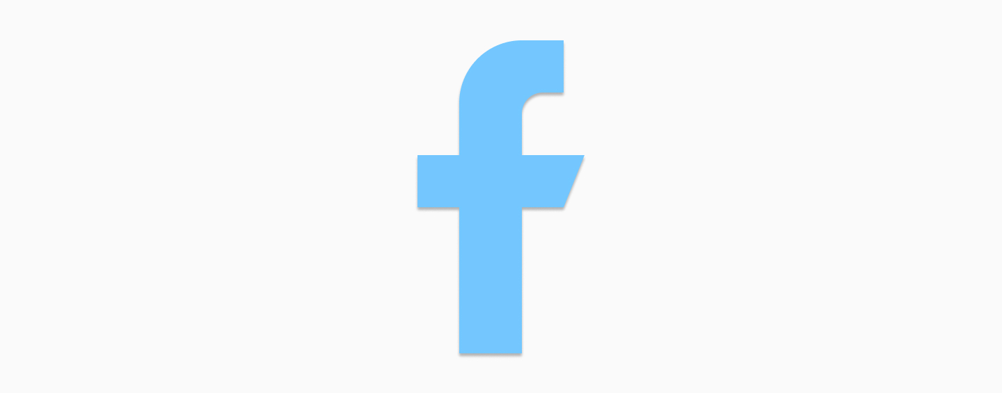 Tappable Facebook logo