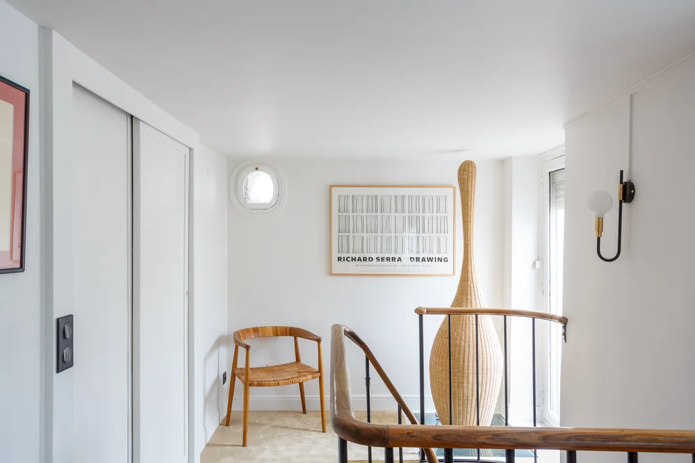 Vue premier étage d'un appartement de 65 m²