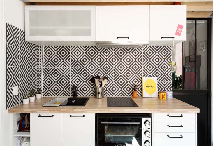 Rénovation cuisine plan travail studio