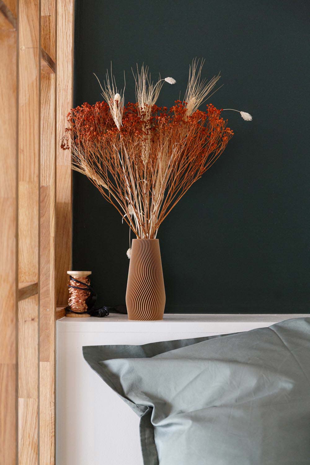 Vase décoration tête de lit