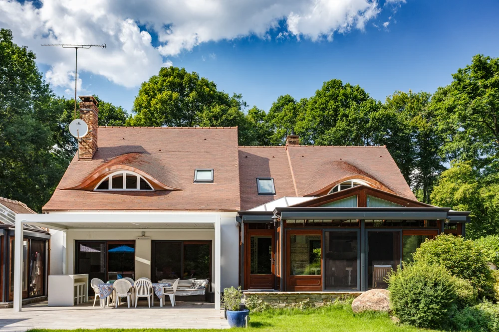 Extension maison extérieur