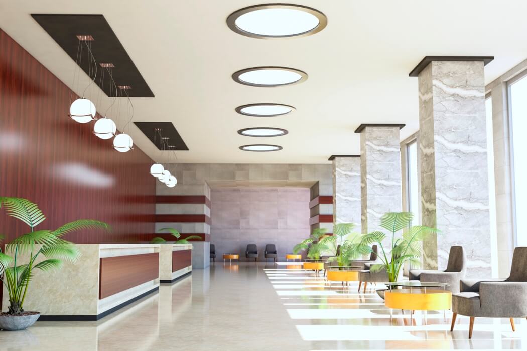 Travaux d'amenagement dans un local commercial ou une boutique