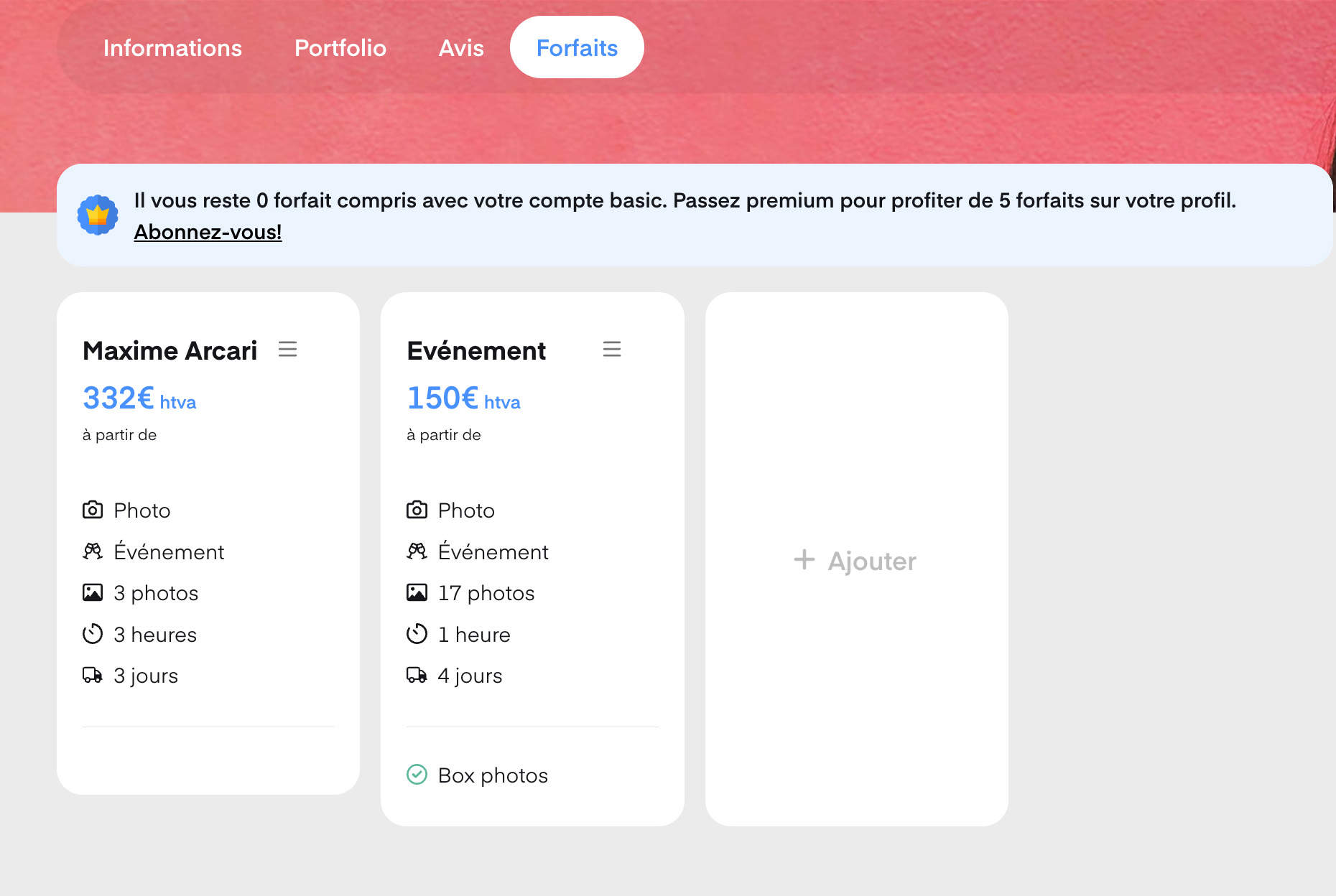 forfait