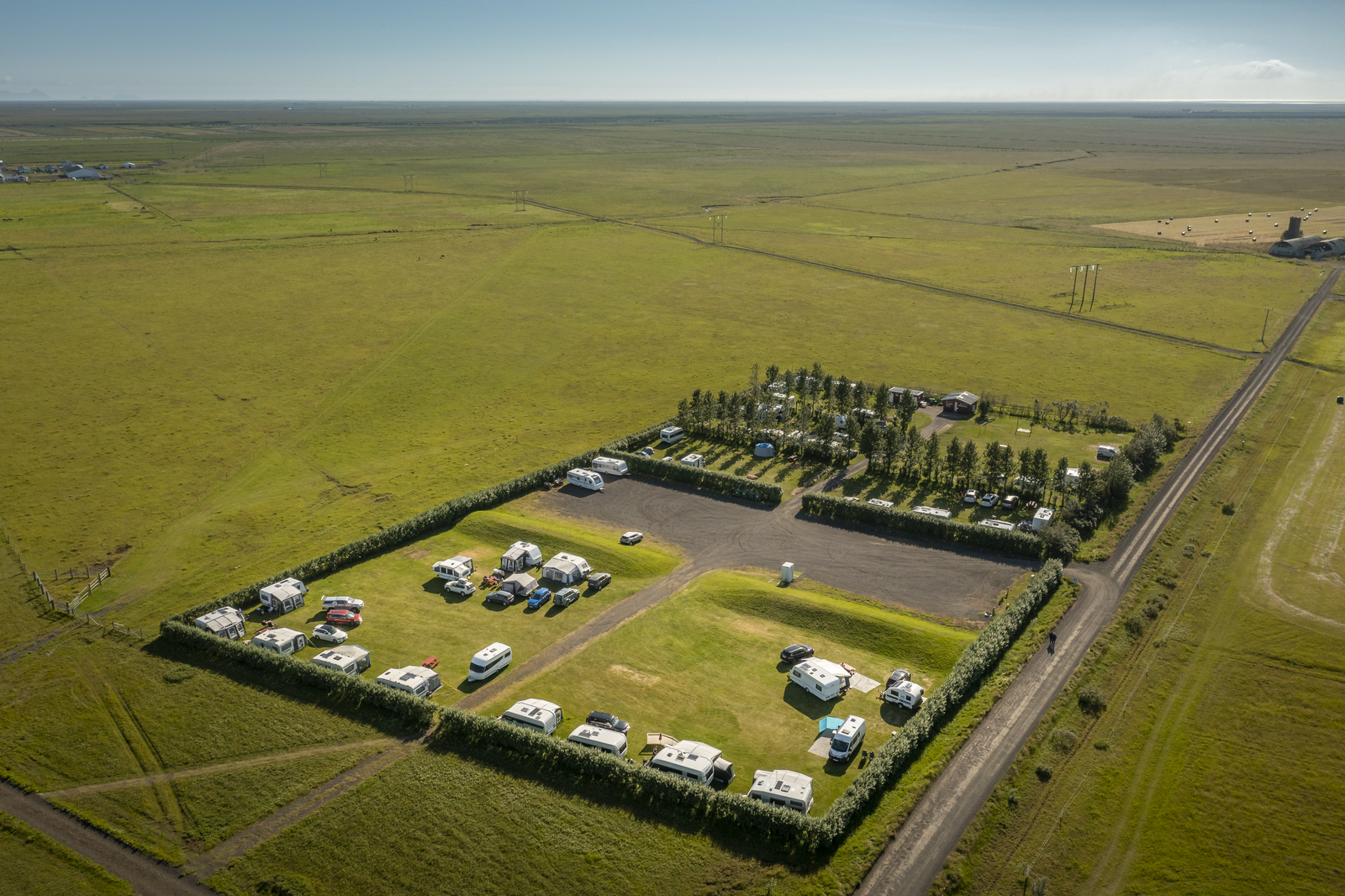 Camping space in Iceland