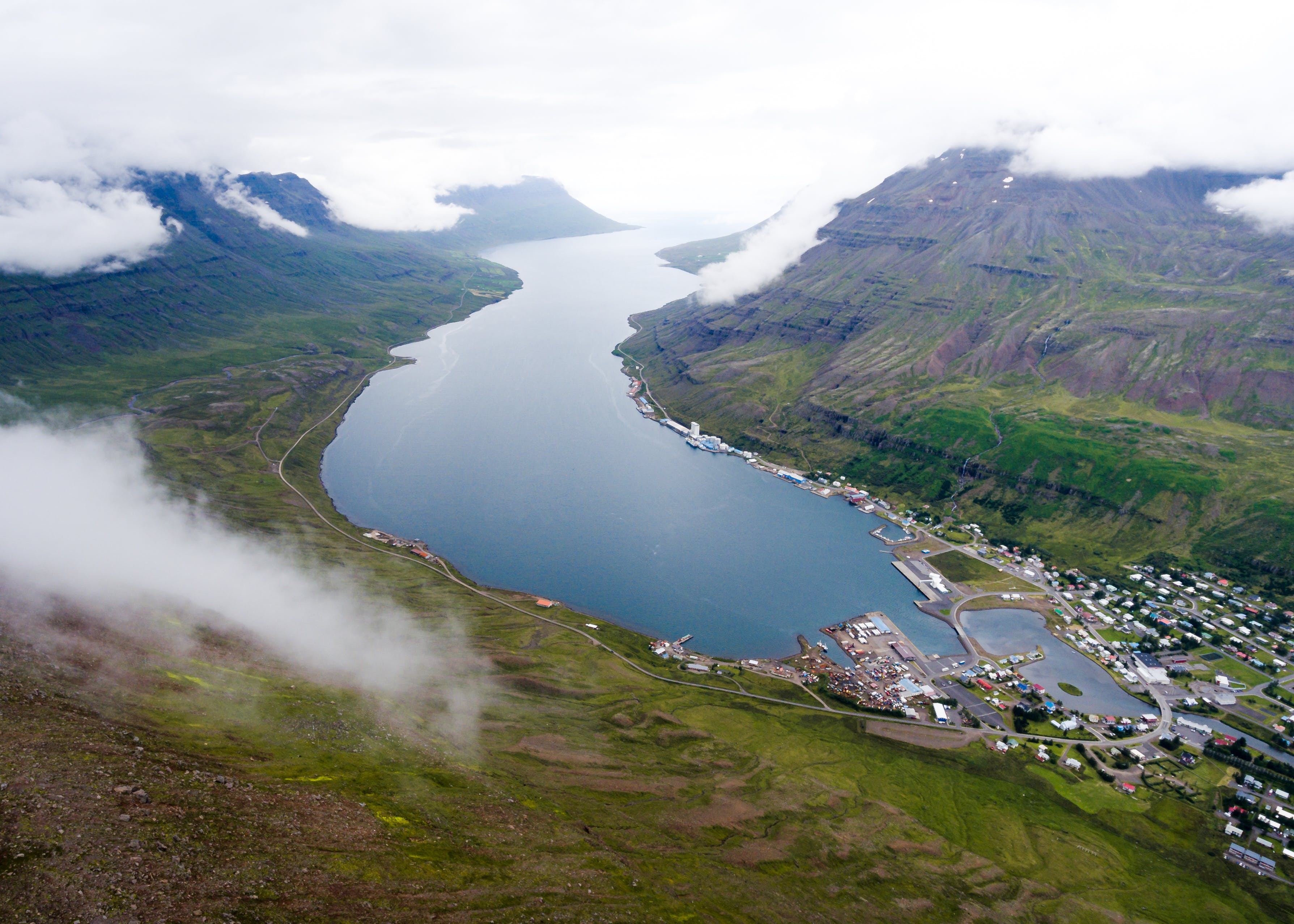 Seydisfjordur in East Iceland