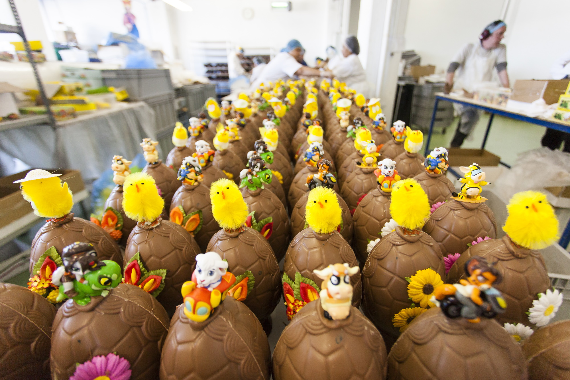 Icelandic eastereggs with different decorations