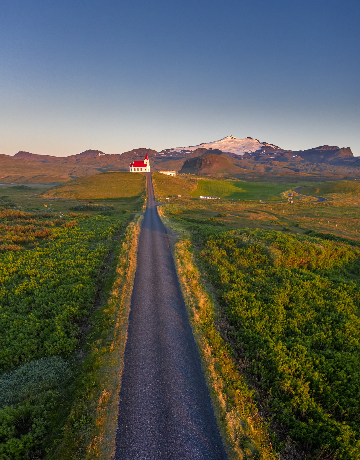 Ingjaldshóll church in West Iceland