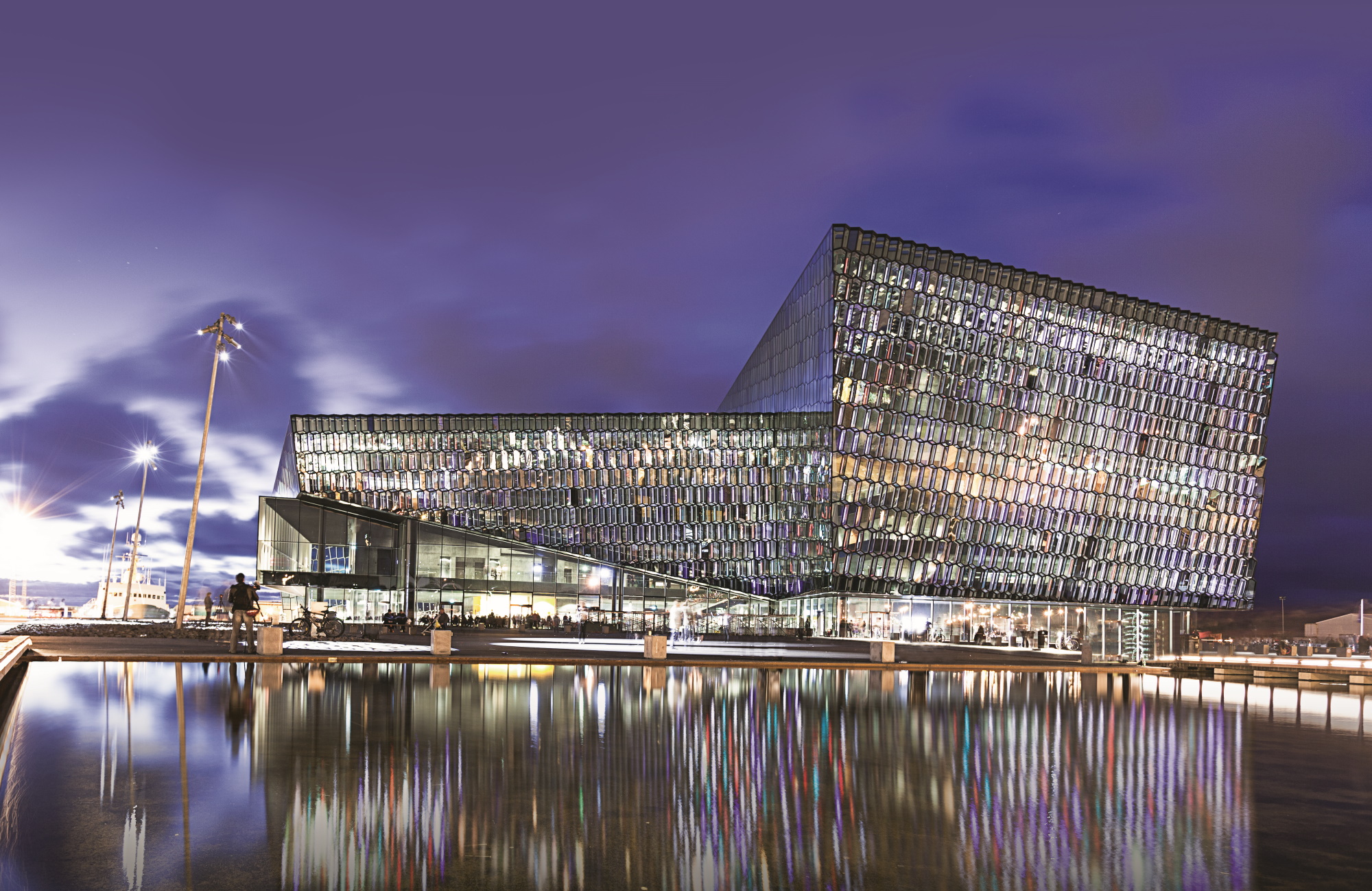 The Harpa Concert Hall.