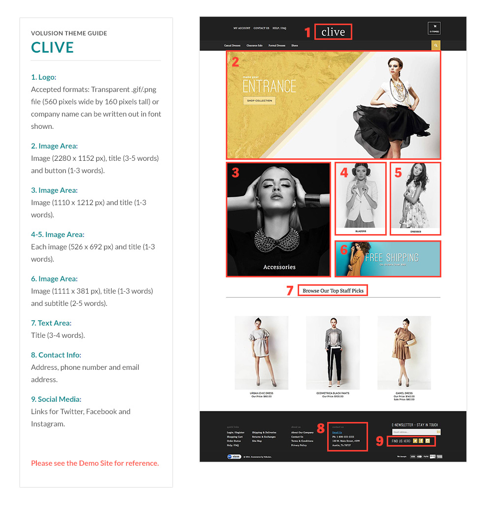 related Clive templated image