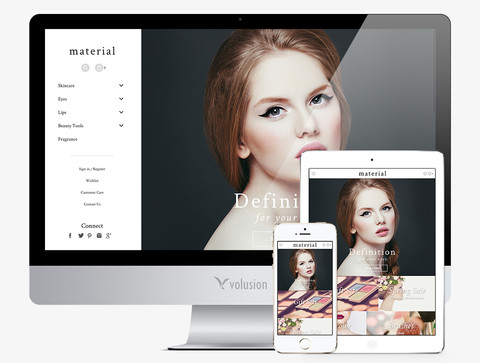  Material theme