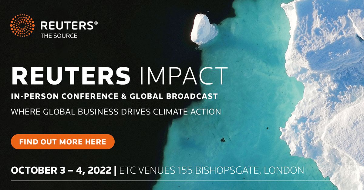 IETP partners with Reuters IMPACT 2022 for their Hybrid event in London