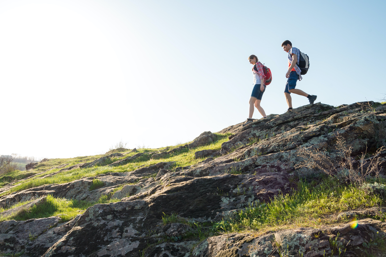 hikers in San Ramon