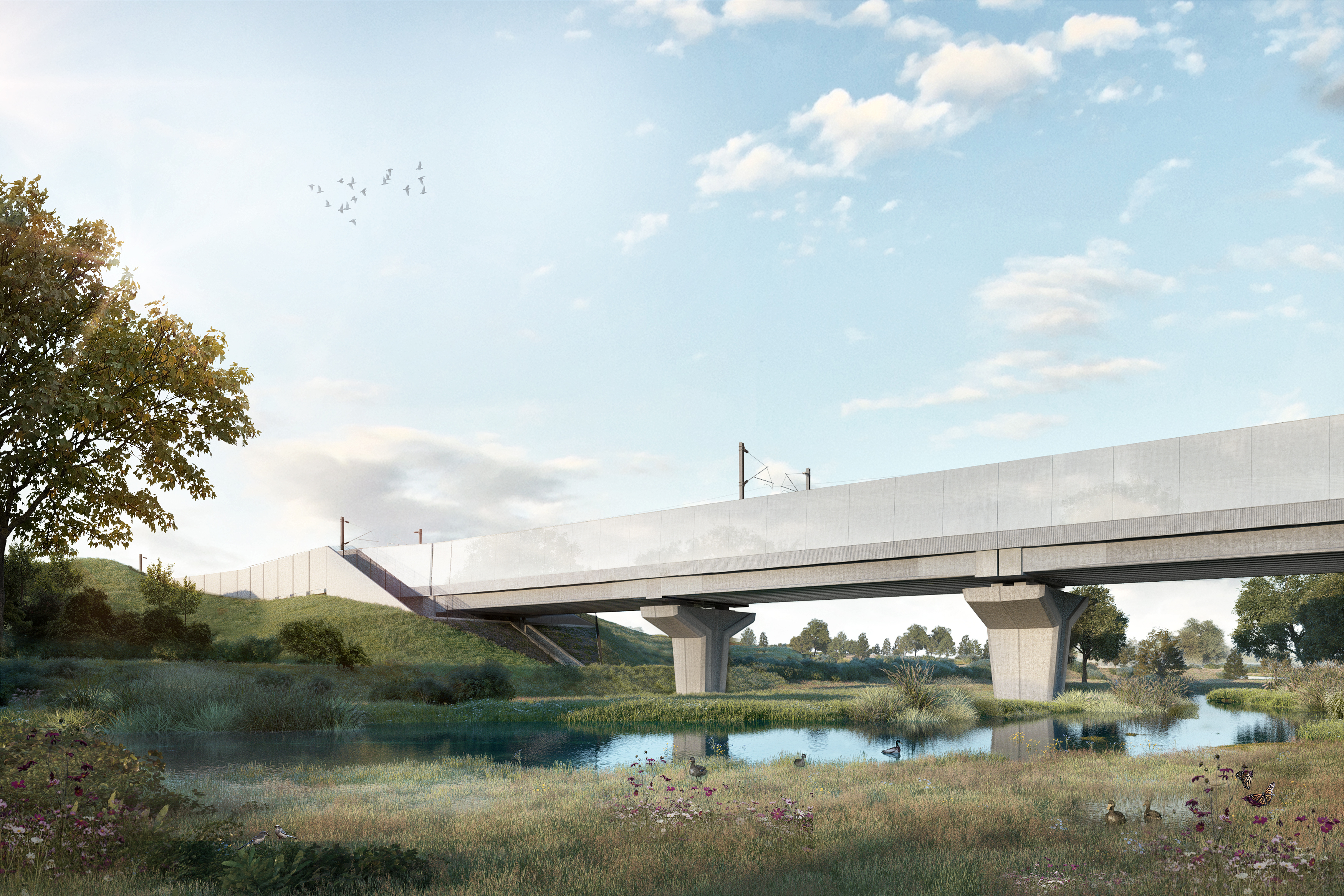 HS2 River Blythe viaduct designs released | WW+P