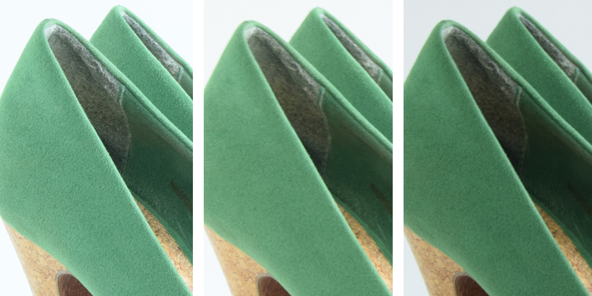 increase iso values settings sharpness