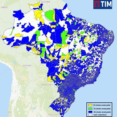TIM Cobertura 4G